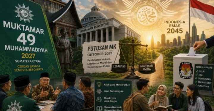 Menakar Arah Bangsa: Refleksi Muktamar ke-49 Muhammadiyah di Tengah Krisis Demokrasi