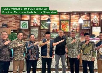 Jelang Muktamar 49, Polda Sumut dan Pimpinan Muhammadiyah Perkuat Silaturahmi
