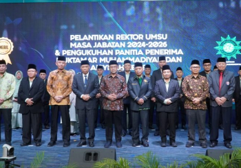 Panitia Muktamar ke-49 Muhammadiyah dan ‘Aisyiyah Resmi Dikukuhkan, UMSU Siapkan Kawasan Terintegrasi