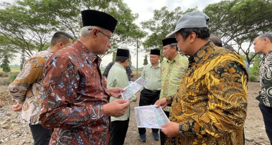 Haedar Nashir Tinjau Lahan 25 Hektare UMSU untuk Persiapan Muktamar ke-49